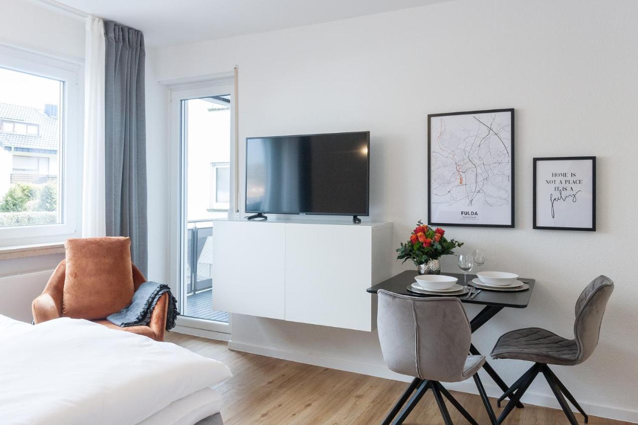 Modernes Apartment Liobablick Nr1 Fewo Fulda Petersberg 彼得堡 外观 照片